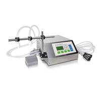 Macchina riempitrice di liquidi CNC a doppia testa, macchina riempitrice automatica quantitativa di bottiglie, riempitrice di bottiglie a controllo digitale, 2×3,2 l/min, per liquore, latte e salsa