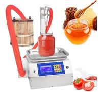 Macchina riempitrice di liquidi in pasta completamente automatica,macchina riempitrice di liquidi in pasta da 7 l/min,20 g-8 kg,for shampoo,sciroppo,olio commestibile,pasta,salsa di pomodoro