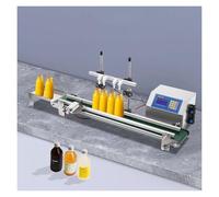 Macchina riempitrice di liquidi Macchina riempitrice di bottiglie da once Distributore automatico di liquidi Pompa a membrana con controllo digitale elettrico for acqua Succo Cosmetico