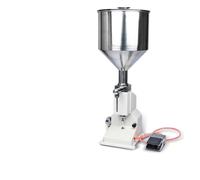 Macchina riempitrice di liquidi, macchina riempitrice di pesatura, macchina riempitrice di bottiglie di pasta e liquido, pistone in acciaio inossidabile, pedale manuale, riempitrice di liquidi visco