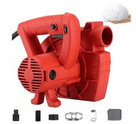 Macchina riempitrice elettrica per piumino, macchina per imbottitura in piumino a doppio scopo per aspirazione e soffiaggio e impostazioni a 6 velocità, per la produzione di piumini, macinazione