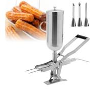 Macchina riempitrice for ciambelle da 5 litri, macchina riempitrice in acciaio inossidabile, macchina riempitrice for pane for uso domestico e commerciale, macchina riempitrice manuale for crema da ta
