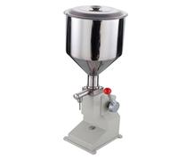 Macchina riempitrice manuale for imbottigliamento da 10-100 ml for liquidi e paste, riempimento quantitativo di bottiglie for olio vegetale, shampoo, ketchup, miele