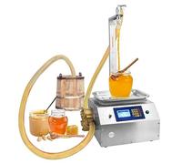 Macchina riempitrice per liquidi da 20 ml a 10000 ml, piccola macchina riempitrice per miele da 15 l/min, macchina riempitrice manuale per bottiglie di miele, pasta di sesamo, burro di arachidi, mar