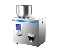 Macchina Riempitrice per Pesatura Particelle 100G/200G Macchina per Imballaggio E Riempimento Polvere Completamente Automatica con Misurazione E Imballaggio Macchina Riempitrice Granuli,200g