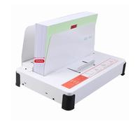 Macchina rilegatrice a caldo GD380 A4 Rilegatrice for copertine di libri Rilegatrice elettrica a caldo con colla fai da te Macchina rilegatrice a caldo senza fili Macchina rilegatrice(Rot)