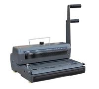 Macchina rilegatrice a spirale for libri, 40 fori, macchina manuale Efficiente e facile da usare