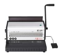 Macchina rilegatrice ad anelli elettrica con doppio anello in ferro, perforatrice a 40 fori, calendario da scrivania, macchina for calendari,Funzionamento senza sforzo