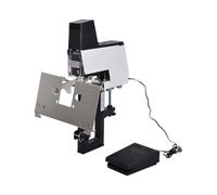 Macchina rilegatrice elettrica rapida automatica, macchina rilegatrice for libri 106E, 2-40 fogli, cucitrice elettrica for impieghi gravosi, piatta e a sella Applicazioni versatili