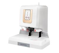 Macchina Rilegatrice, GD569 Mac automatica for rilegatura di buoni, punzonatrice elettrica da 5 cm, mac for l'installazione di colla for tubi con rivettatura a caldo,Risparmio di Manodopera(Set2)