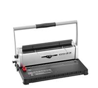 Macchina rilegatrice per libri, 3 Pezzi Rilegatrice A Spirale A Per La Creazione Manuale Di Libri 34 Fori 120 Fogli Raccoglitore Con Dorso Regolabile per documenti fotografici, relazioni