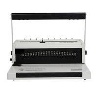 Macchina rilegatrice per libri, Rilegatrice A Filo A 34 Fori. Punzonatura Del Testo Con Contratto A Spirale A Singola per documenti fotografici, relazioni(Square hole)