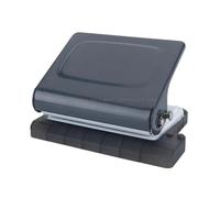 Macchina rilegatrice per libri, Rilegatrice Manuale A 10 Fori Per Carta A4 Con Anelli Multicolori Per Ufficio Scuola per documenti fotografici, relazioni(Gray)