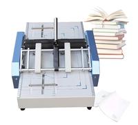 Macchina rilegatrice pieghevole di carta A3 del creatore del libretto | Creatore elettrico di libretti per piegare e rilegare carta impeccabile, ideale per scuole e stamperie