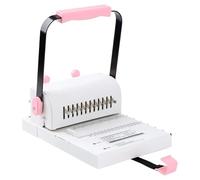 Macchina rilegatrice, Rilegatrice con righello calcolatore compatibile con bobine di filo metallico o a spirale, for realizzare libri spessi professionali