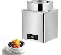 Macchina Riscaldante For Tapioca Perlata Da 3/7 Litri, Macchina For Temperare Il Cioccolato Commerciale, Macchina For Riscaldare Il Tè Al Latte Perlato, Intervallo Di Temperatura 30-100 ℃(7L)