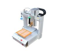 Macchina Robotizzata Automatica For L'erogazione Della Colla, For Da Tavolo Con Profilo In Lega Di Alluminio A 3 Assi For Schede PCB For Telefoni Gocciolamento Preciso
