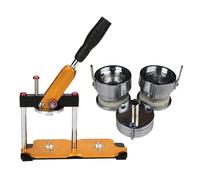 Macchina Rotativa Fai-da-te For Badge In Metallo Pieno For Spille In Banda Stagnata For La Produzione Di Compresi Stampi(75MM)