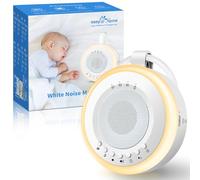 Macchina Rumore Bianco Neonato Portatile: Easy@Home 2 in 1 White Noise Machine Succhietto e Luce Notturna | 20 Suoni di Ninne Nanne Rilassanti e Suoni Naturali e 3 Impostazioni del Timer