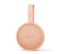 Macchina Rumore Bianco Portatile per Dormire - 24 Suoni Rilassanti, Bluetooth 5.1, Alimentazione a Batteria, 3 Timer, Memoria Funzionalità - Per Adulti, Bambini, Casa, Ufficio, Viaggio (Arancione）