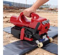 Macchina saldatrice for sigillatura sovrapposta di strati di plastica da 800 W,macchina for saldatura a tunnel, strumento di sigillatura di strati di plastica PE PVC EVA