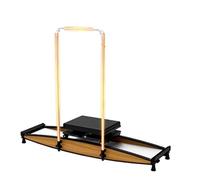 Macchina Sci Multifunzione Per Palestra Casa, Simulatore Sci Con Resistenza 0-100kg E Capacità 150kg, Attrezzatura Cardio Completa Basso Rumore 40dB Per Esercizio Giornaliero(B)