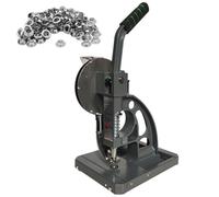 Macchina semiautomatica della pressa manuale per l'installazione di occhielli resistenti su striscioni, teloni, tessuti e materiali in pelle