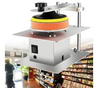 Macchina semiautomatica di riparazione del disco per raccolte multimediali, lucidatrice 200W per rimozione graffi e rifacimento in biblioteca