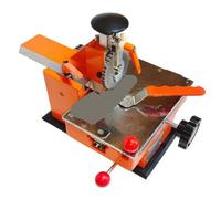 Macchina Semiautomatica Per Incidere Targhette Metalliche, Marcatura | Stampaggio manuale, piccolo semiautomatico ad alte prestazioni(3mm)