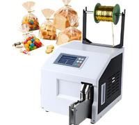 Macchina semiautomatica per legame elicoidale, tornitore automatico di cavi, macchina legatrice per cablaggi, attrezzatura per impacchettare la chiusura del sacchetto per supermercati e panetterie