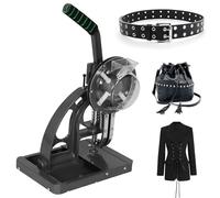 Macchina semiautomatica per occhielli, pressa manuale resistente per occhielli per striscioni, tende, poster, teloni, tessuti in pelle, tela, progetti di officina fai da te 12MM