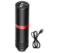 Macchina senza fili della penna del tatuaggio, display digitale ricaricabile Coreless del motore, 4,0 mm di lunghezza, 5-12 V, con cavo di ricarica