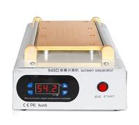 Macchina separatrice dello schermo LCD, controllo digitale della temperatura, piastra di riscaldamento veloce per la riparazione del telefono, lega di alluminio, display fino a 9 pollici, design