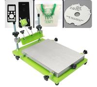 Macchina Serigrafica Manuale con racla Coordinata da 20 cm Adatta per la Stampa Piana su Vetro, Tessuti, Metallo, Legno