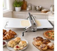 Macchina sfogliatrice manuale compatta | Sfogliatrice manuale pieghevole progettata per un utilizzo compatto, che ti aiuta a stendere e appiattire l'impasto