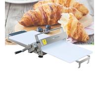 Macchina sfogliatrice pieghevole for pasta, laminatrice for pasta for croissant, macchina for impasti manuali, spessore regolabile, acciaio inossidabile, macchine sfogliatrici da tavolo(Type300)