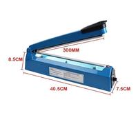 MACCHINA SIGILLA SACCHETTI BUSTE A CALDO IMPULSE SEALER SIGILLATRICE 20 30 40CM [EEK: A+++]
