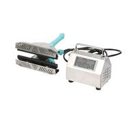 Macchina Sigillatrice A Morsetto Manuale For Imballaggi Alimentari In Sacchetti Di Plastica E In Fogli Alluminio, Laminatrice A Pressa Termica Portatile Sigillatura Pulita E Ordinata(Green -400x12mm-)