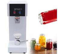 Macchina sigillatrice automatica for lattine macchina for tazze elettrica 180W for chiusura pannello controllo intelligente for sigillare bottiglie altezza massima 20cm
