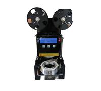 Macchina Sigillatrice Automatica For Tazze In Acciaio Inossidabile Commerciale Calibro 90/95/120 Mm Boba Tea PP PE PET For Di Carta Negozio Tè Al Latte Sigillatura Efficiente(90 95mm black)