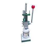 Macchina Sigillatrice Macchina For Tappatura Manuale Di Piccole Dimensioni For Lattine Alluminio For Tè Da 75/100/120 Mm, For Sigillatura Bottiglie Commerciali, For Imballaggio Con Bottoni(120MM)