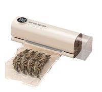 Macchina Sigillatrice Sottovuoto per Alimenti | Sigillatrice Automatica per Casa | Conservazione Domestica Automatica per Preparazione Pasti, Carne, Spuntini e Avanzi