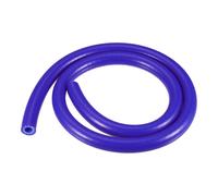 Macchina Silicone Vuoto Tubi Tubo Linea Blu ID 10mm 3.28ft Lunghezza