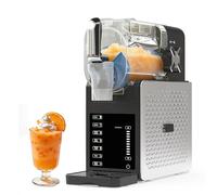 Macchina slushy da 1,9 l, per la casa con 5 programmi automatici, display a LED, autopulente, senza ghiaccio, per frappè, margarita, frullati