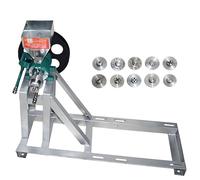 Macchina soffiata dell'espulsore dell'alimento del cereale - espulsore multifunzionale di soffio del riso e del mais con 10 muffe per la stalla della strada, uscita 25-50 kg/ora