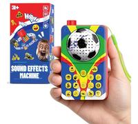 Macchina Sonora Divertente, Giocattolo da Calcio con 16 Effetti Sonori, Dispositivo Portatile per Effetti Audio, Giocattolo Scherzoso, Divertente Gioco per Feste per Bambini e Bambine