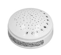 Macchina Sonora Portatile per Bambini, 9 Ninne Nanne 11 Suoni Rilassanti, | Cielo stellato con colori che cambiano, volume e luminosità regolabili, design compatto 10,5x10,5x4 cm, materiale ABS
