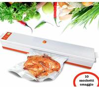 MACCHINA SOTTOVUOTO 30CM CONFEZIONA SIGILLA SACCHETTI BUSTE ALIMENTI CIBO CUCINA