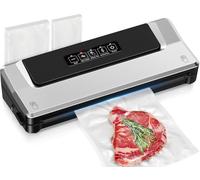Macchina Sottovuoto per Alimenti 4 in 1 - Macchina Sottovuoto per La Cottura Sottovuoto e La Conservazione di Alimenti Freschi, Con Modalità Vuoto Esterno, con 40 sacchetti sottovuoto