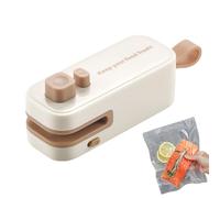 Macchina sottovuoto per alimenti, mini strumento per sigillare sacchetti di snack, ricaricabile tramite USB, con magnete per pesce, verdure, carne, formaggio, patatine fritte